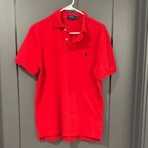 Polo by Ralph Lauren Men's Bold Red Polo Shirt